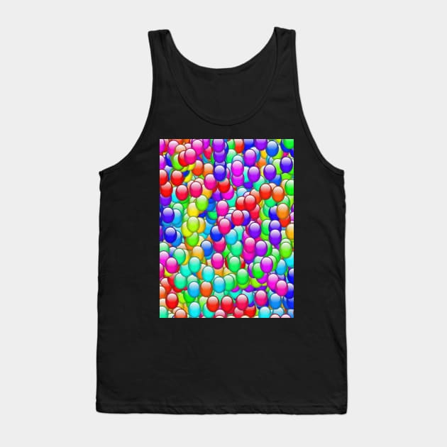 Rainbow Candies Tank Top by Art by Deborah Camp